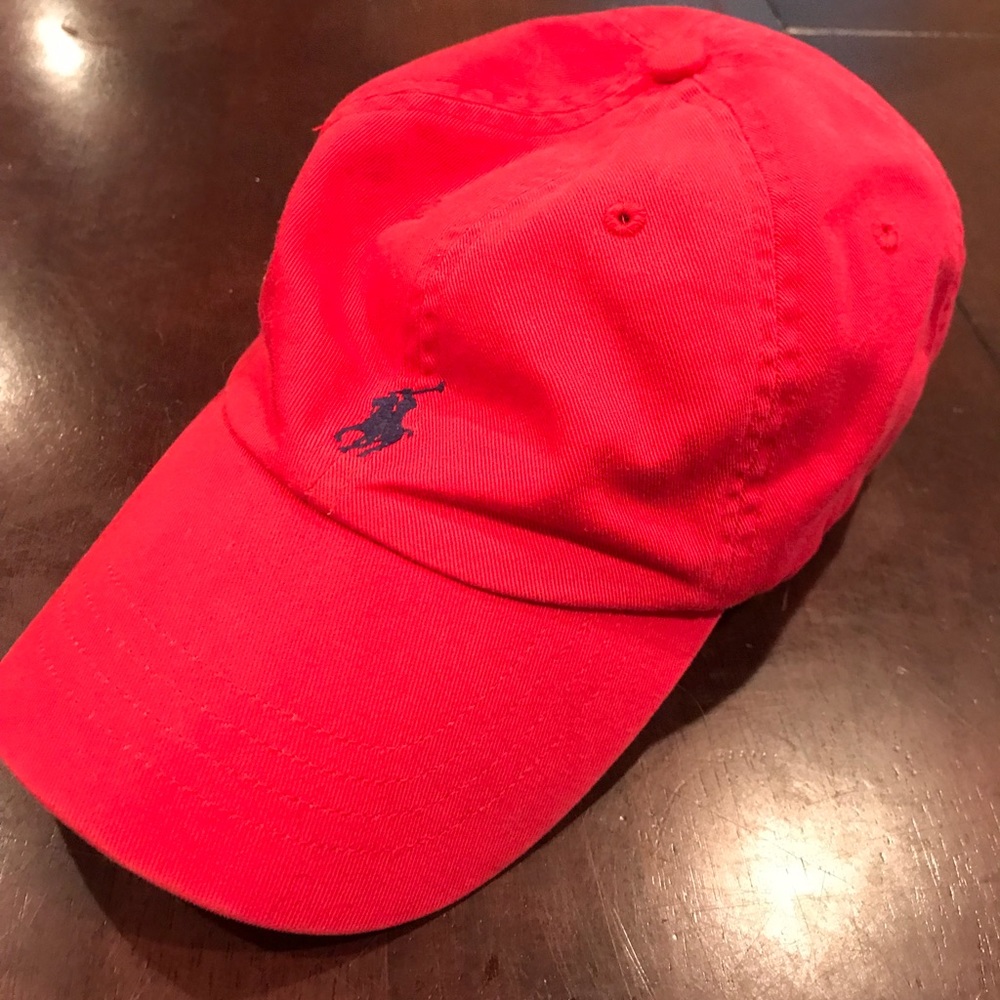 Men’s Red Polo Hat